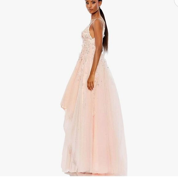 Mac Duggal 11292 Floral Prom Dress - AUTHENTIC - Picture 3 of 5